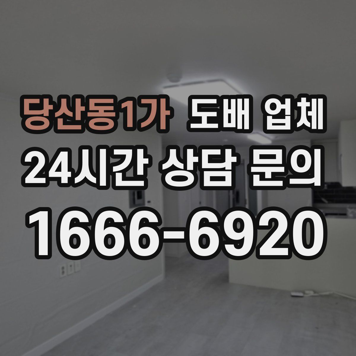 당산동1가 도배 업체
