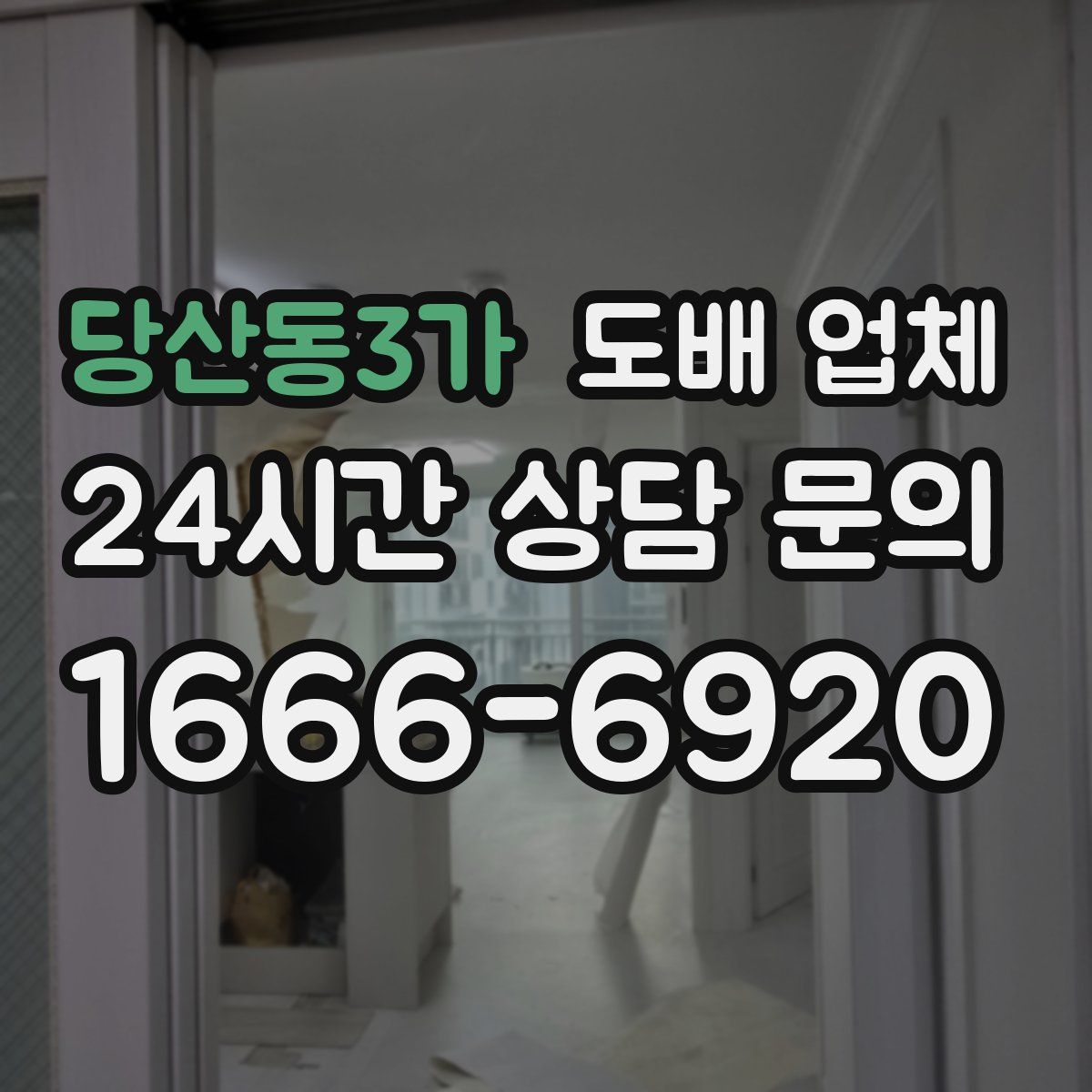 당산동3가 도배 업체