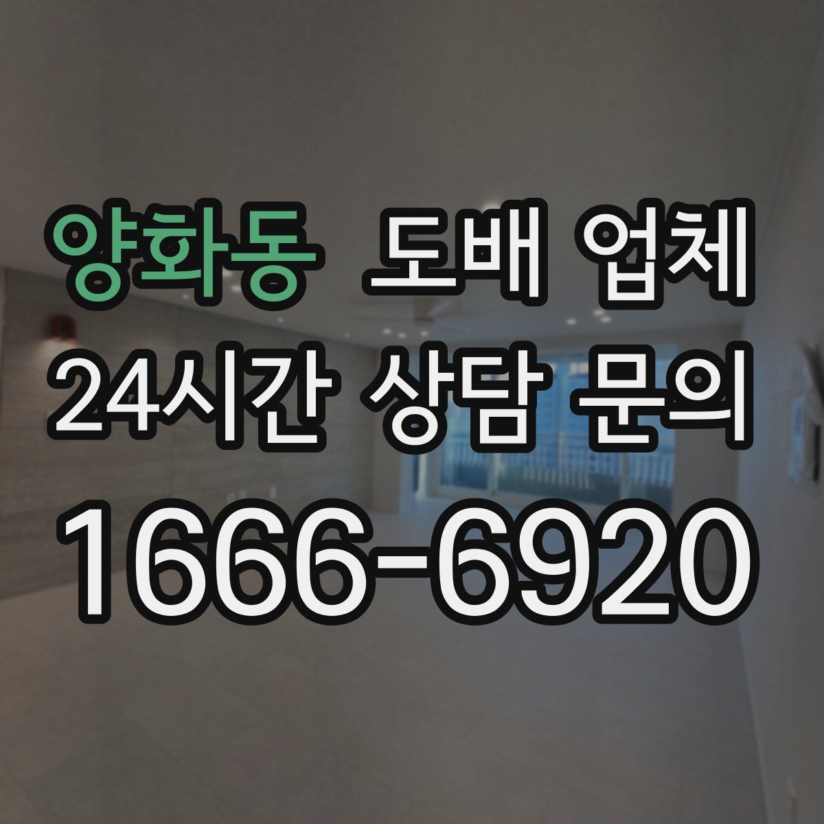 양화동 도배 업체