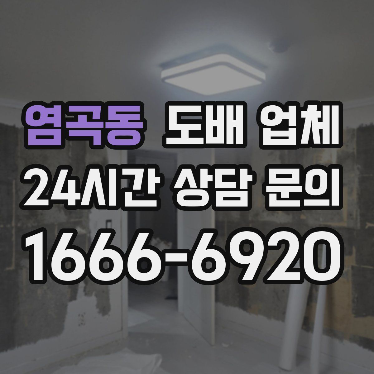 염곡동 도배 업체