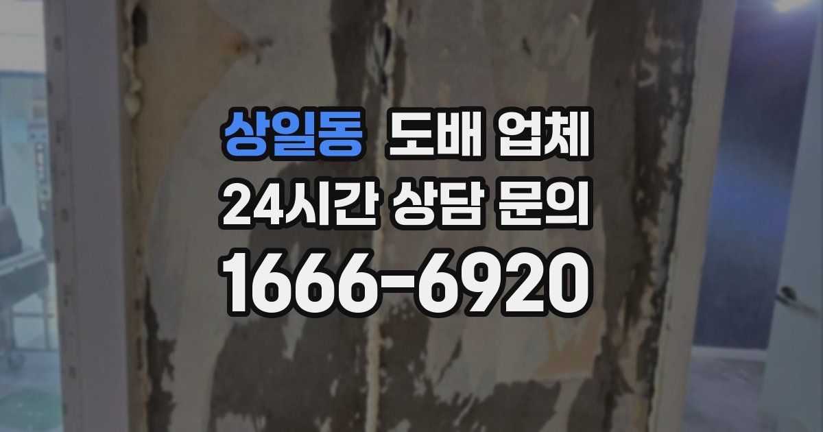 상일동 도배 업체