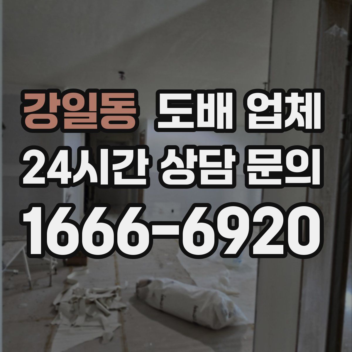강일동 도배 업체