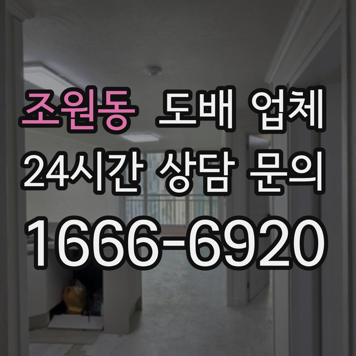 조원동 도배 업체