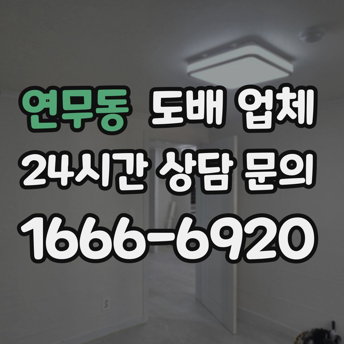 연무동 도배 업체