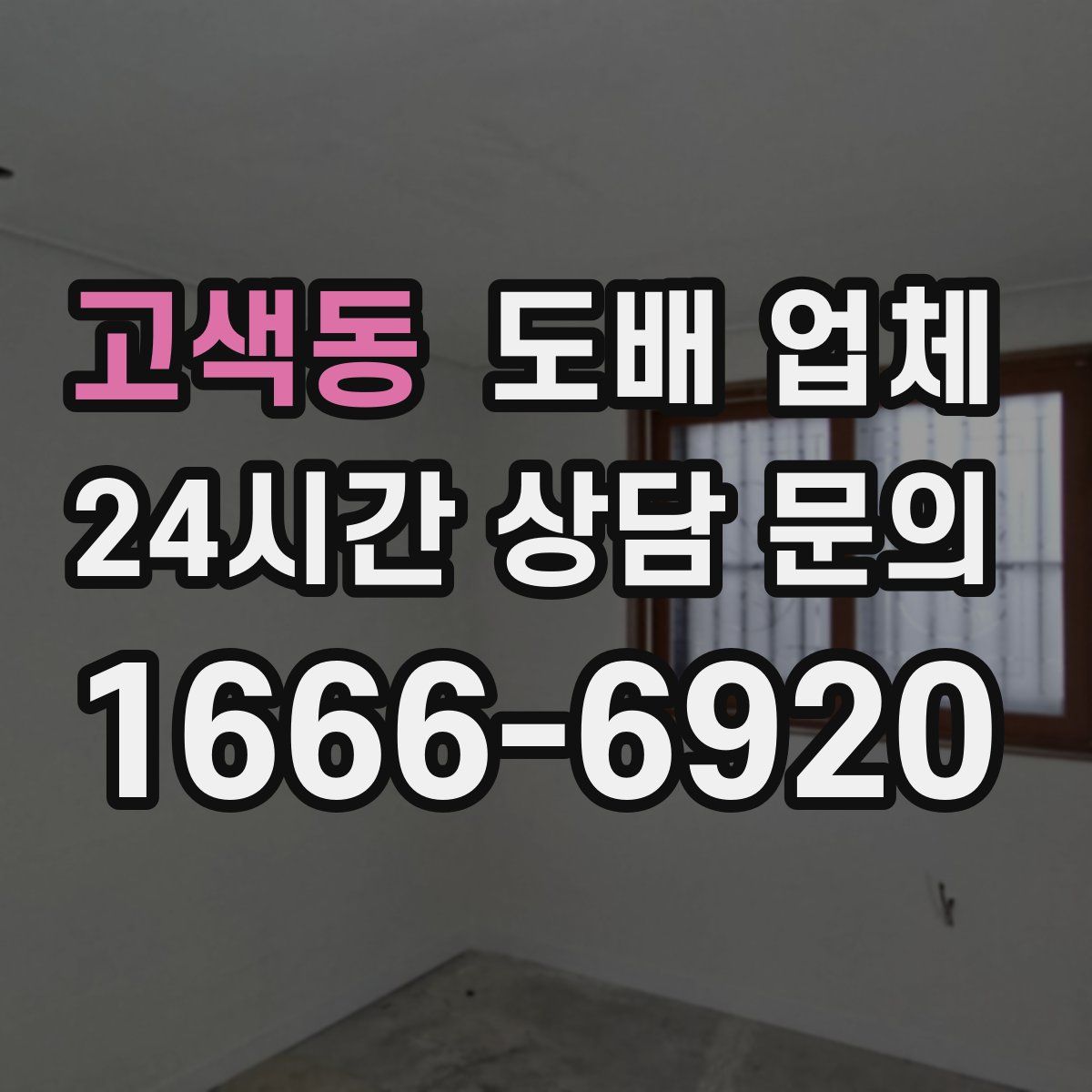 고색동 도배 업체