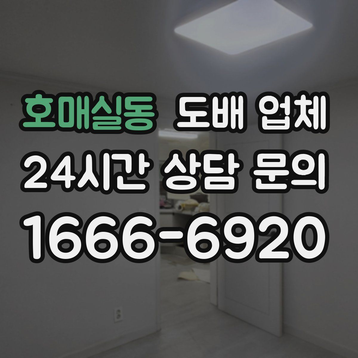 호매실동 도배 업체
