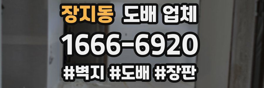 장지동 도배 업체