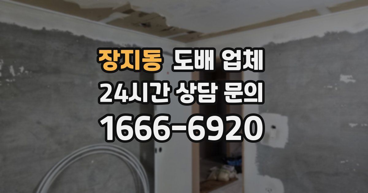 장지동 도배 업체