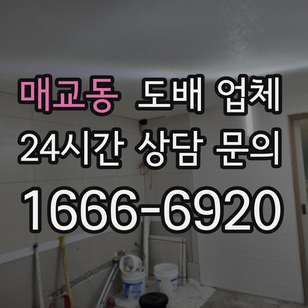 매교동 도배 업체