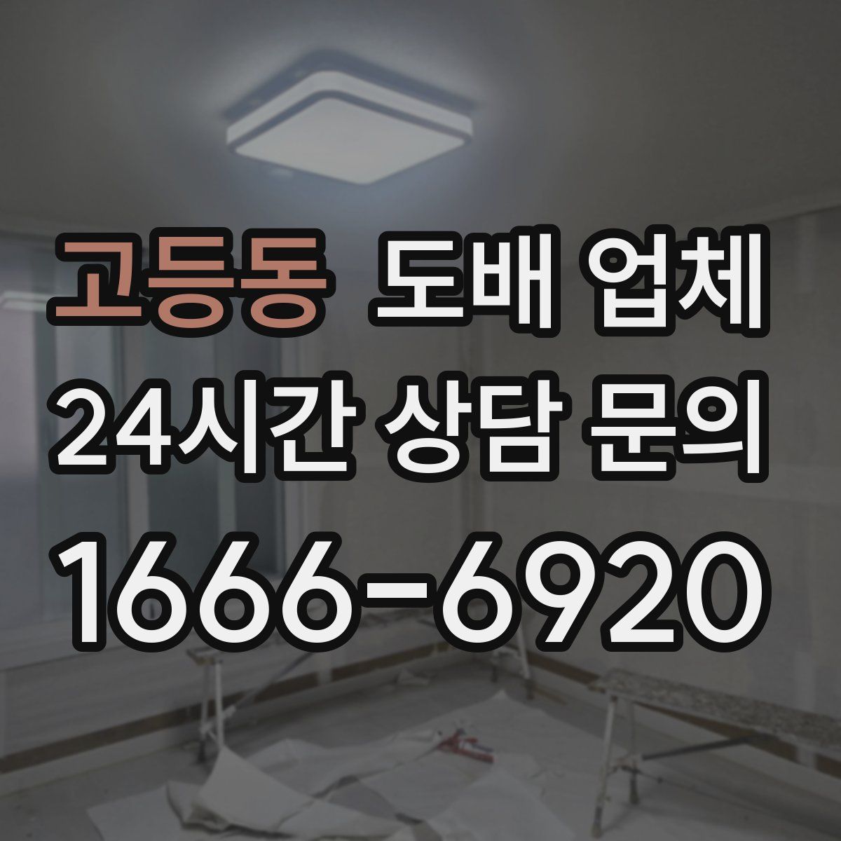 고등동 도배 업체