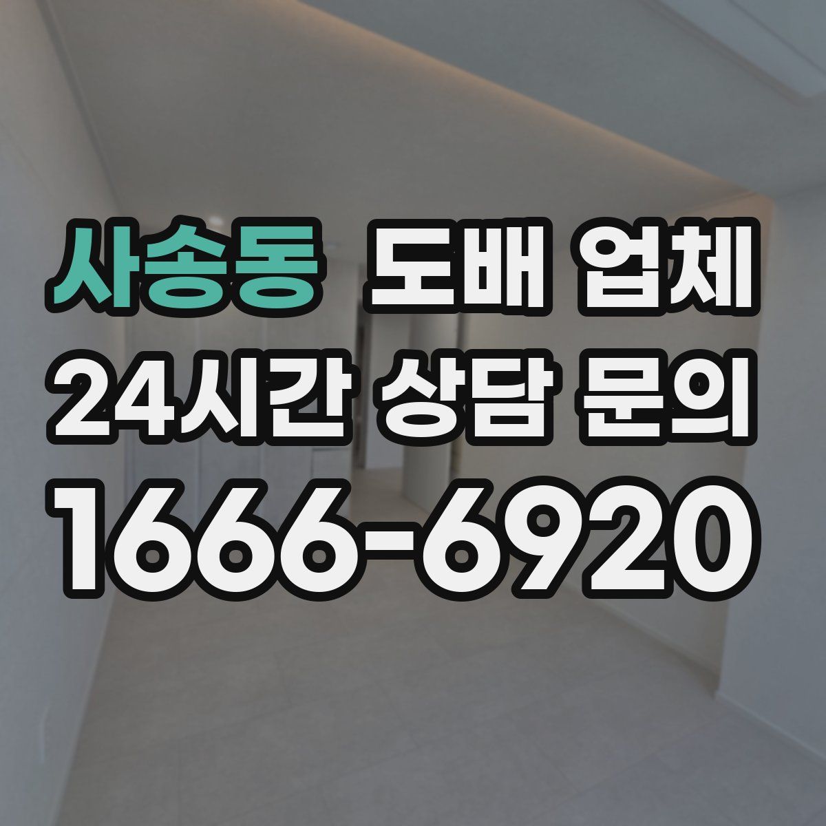 사송동 도배 업체