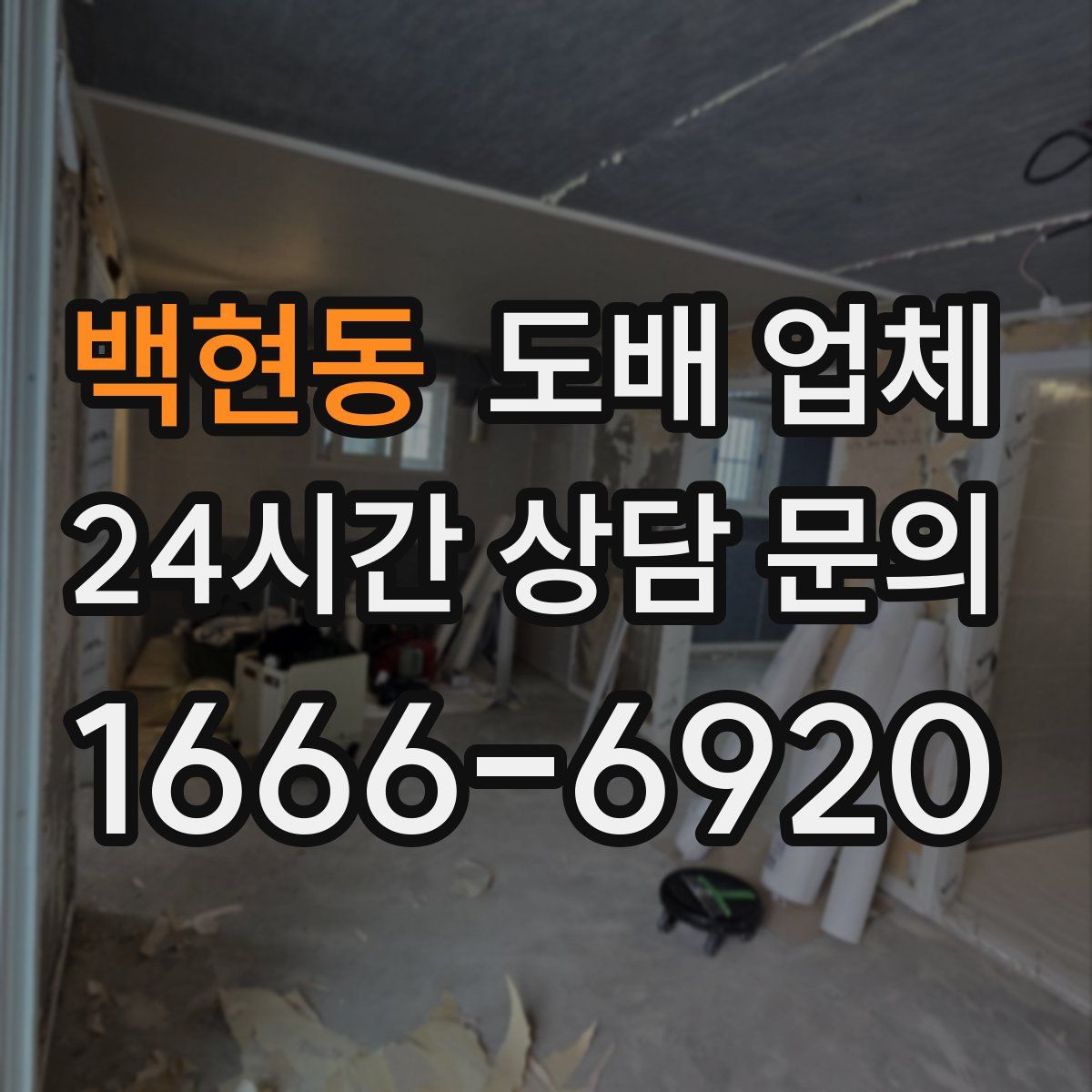 백현동 도배 업체