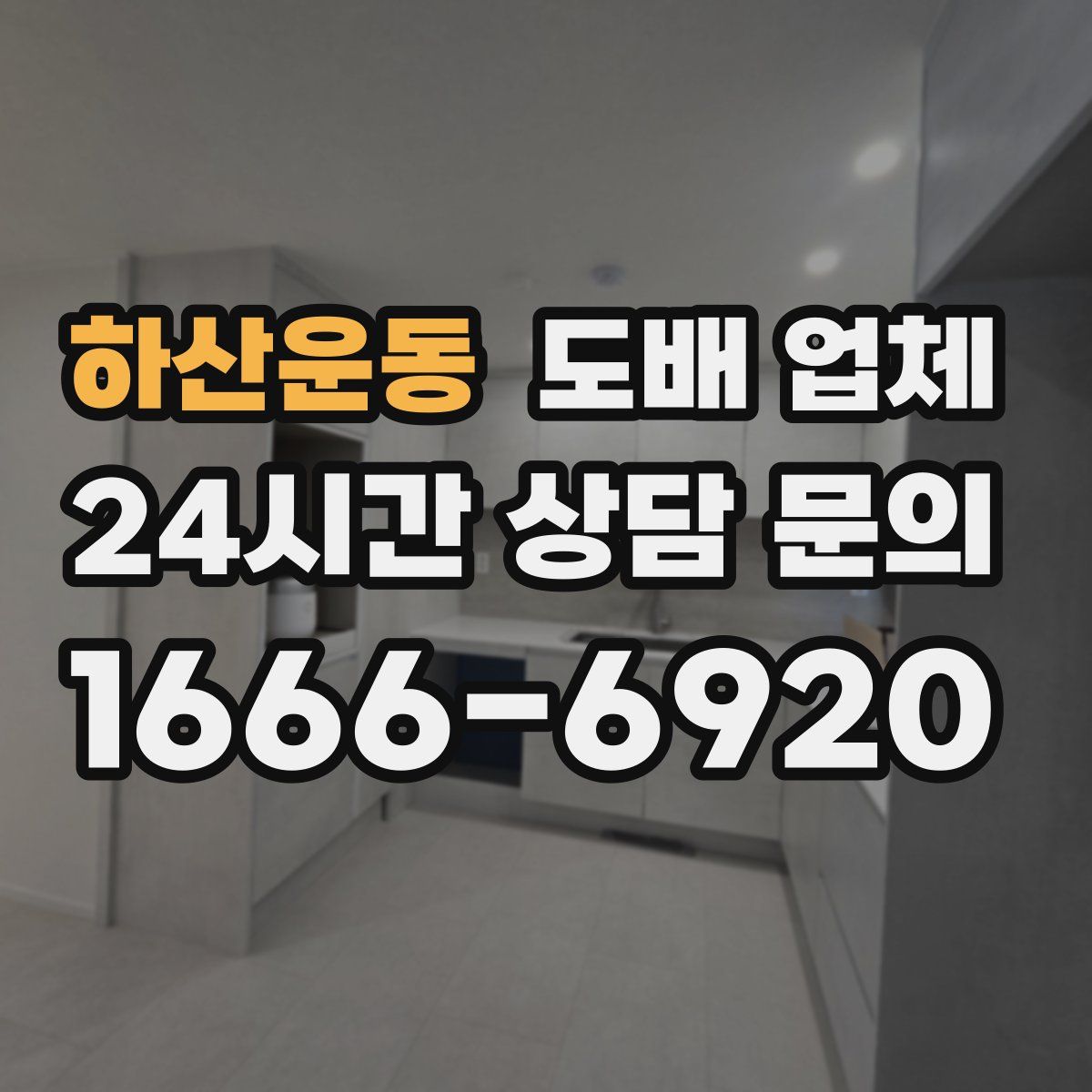 하산운동 도배 업체