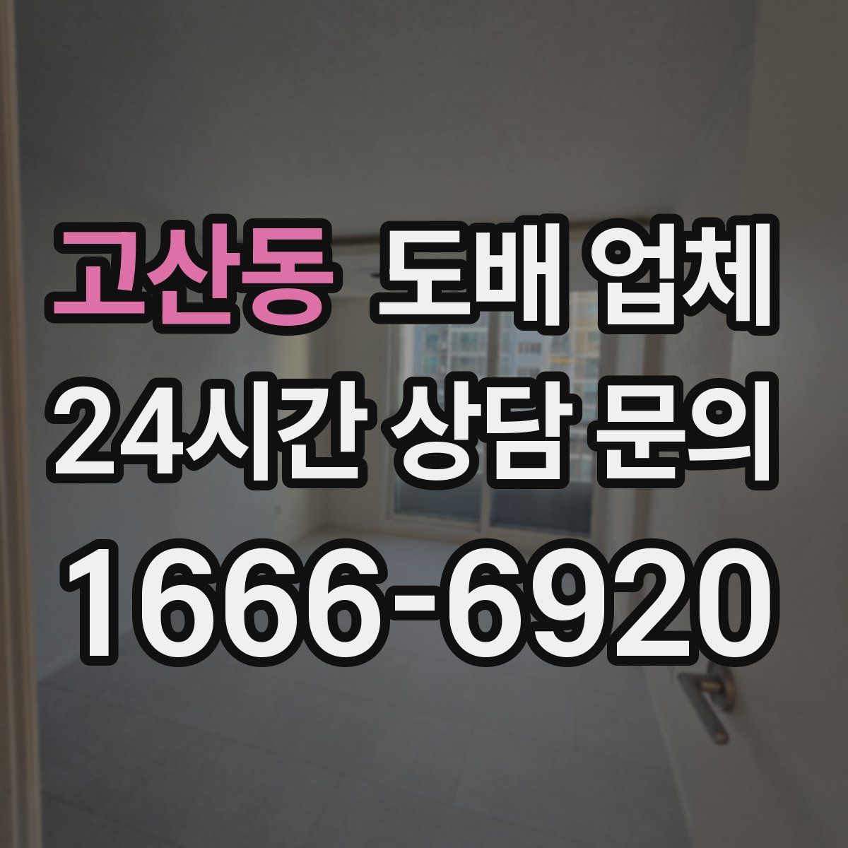 고산동 도배 업체