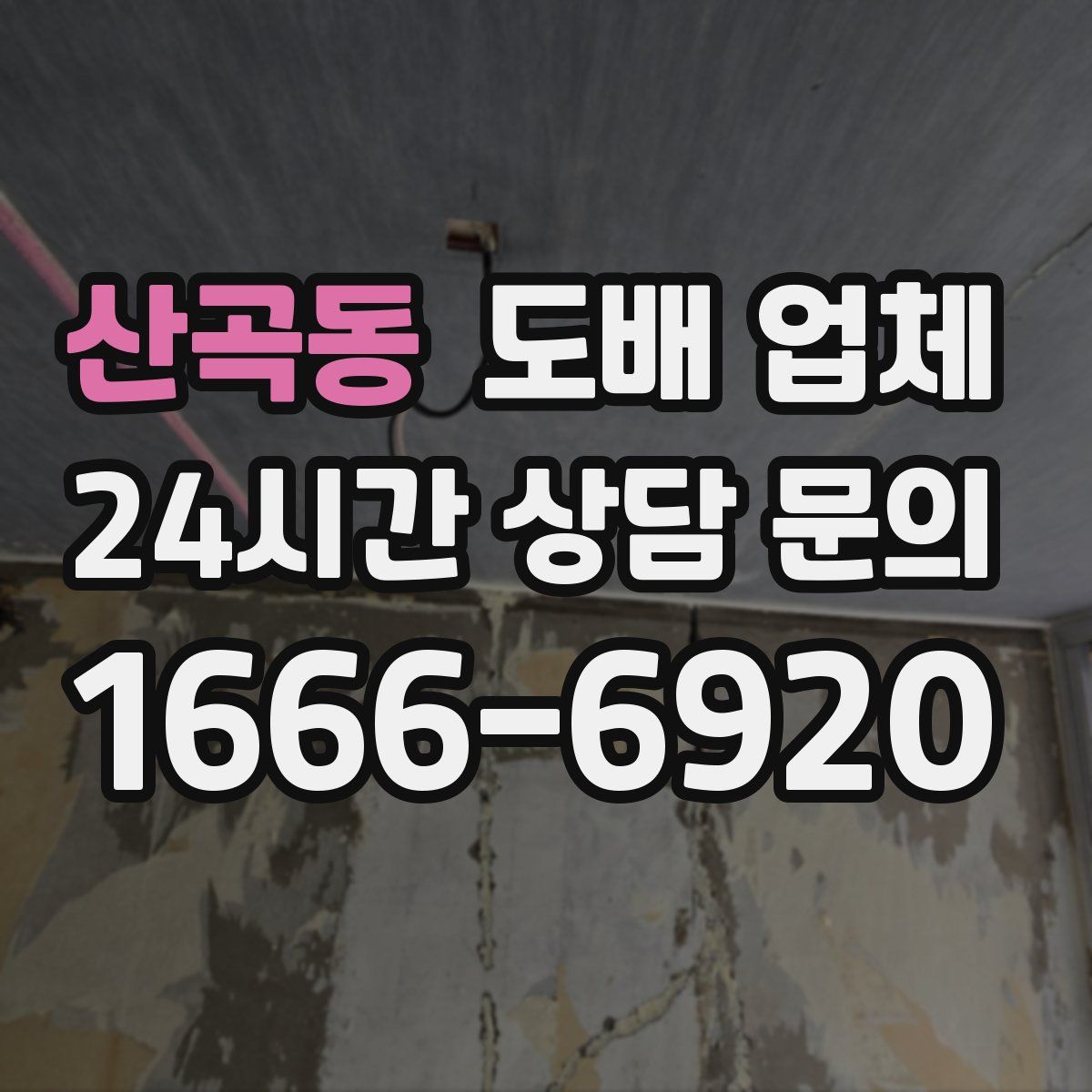 산곡동 도배 업체