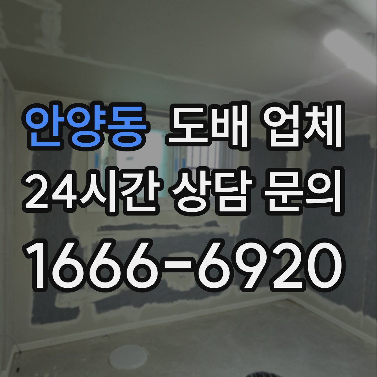안양동 도배 업체