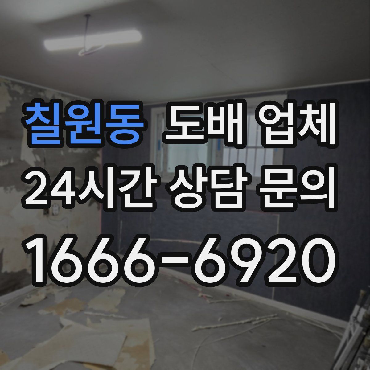 칠원동 도배 업체