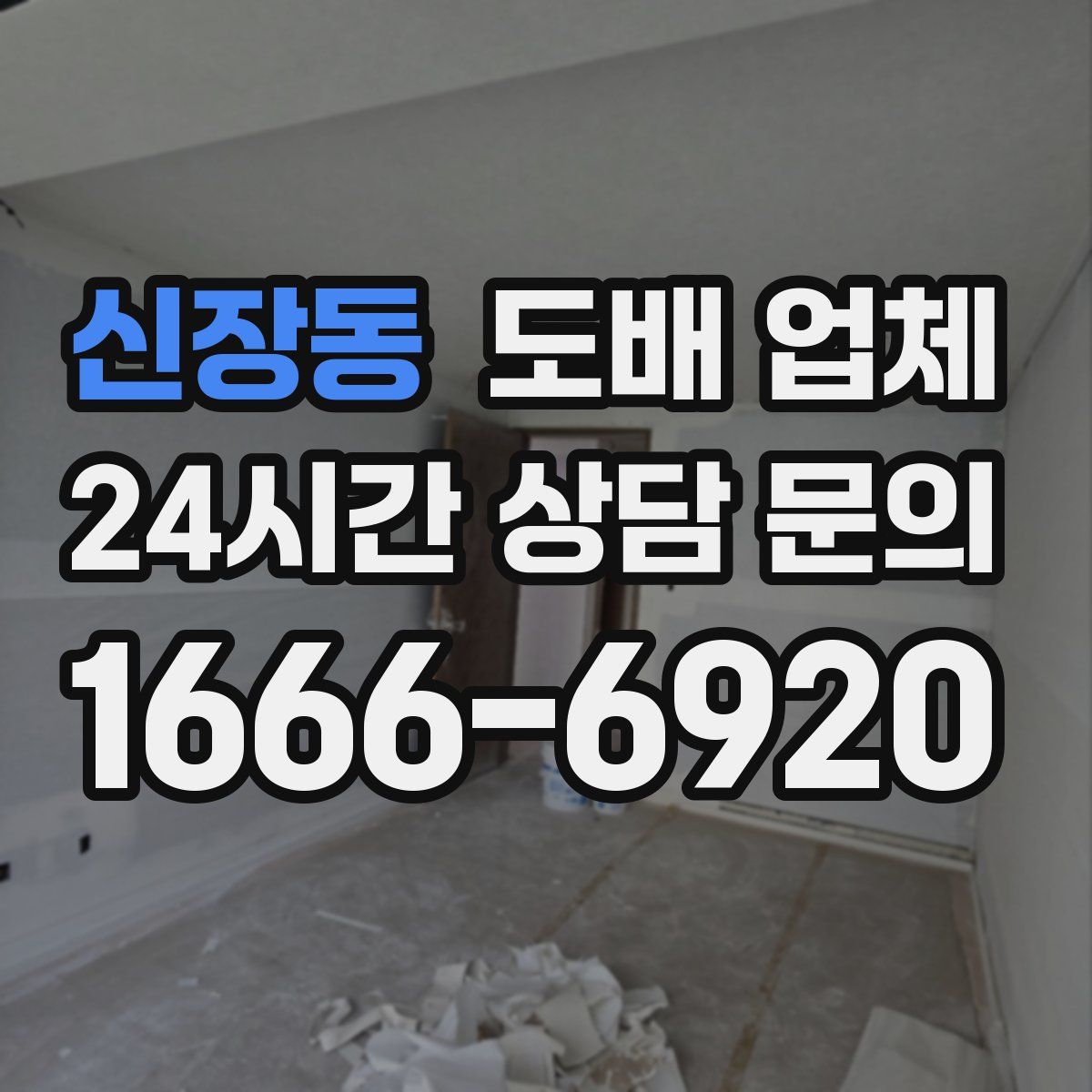 신장동 도배 업체