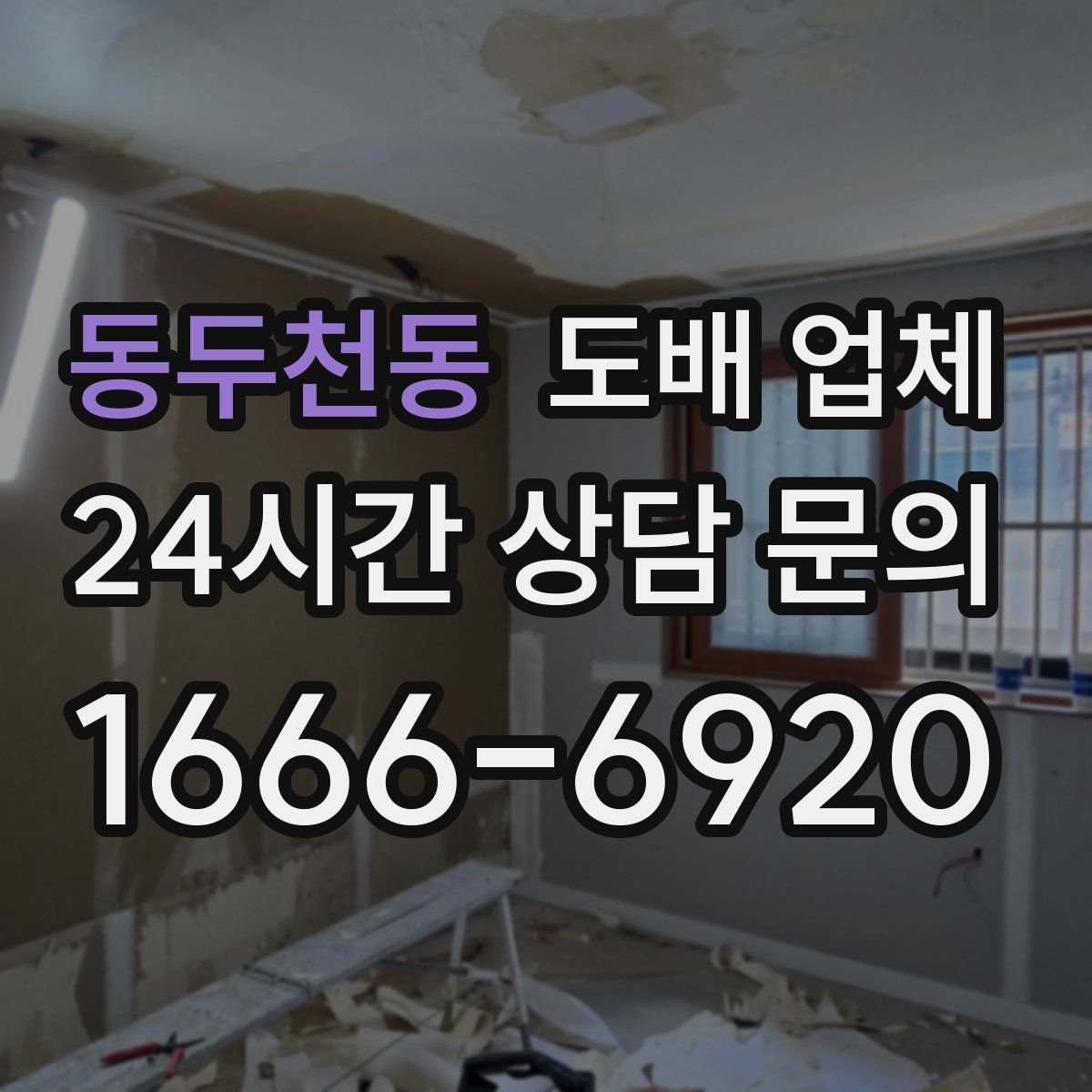 동두천동 도배 업체
