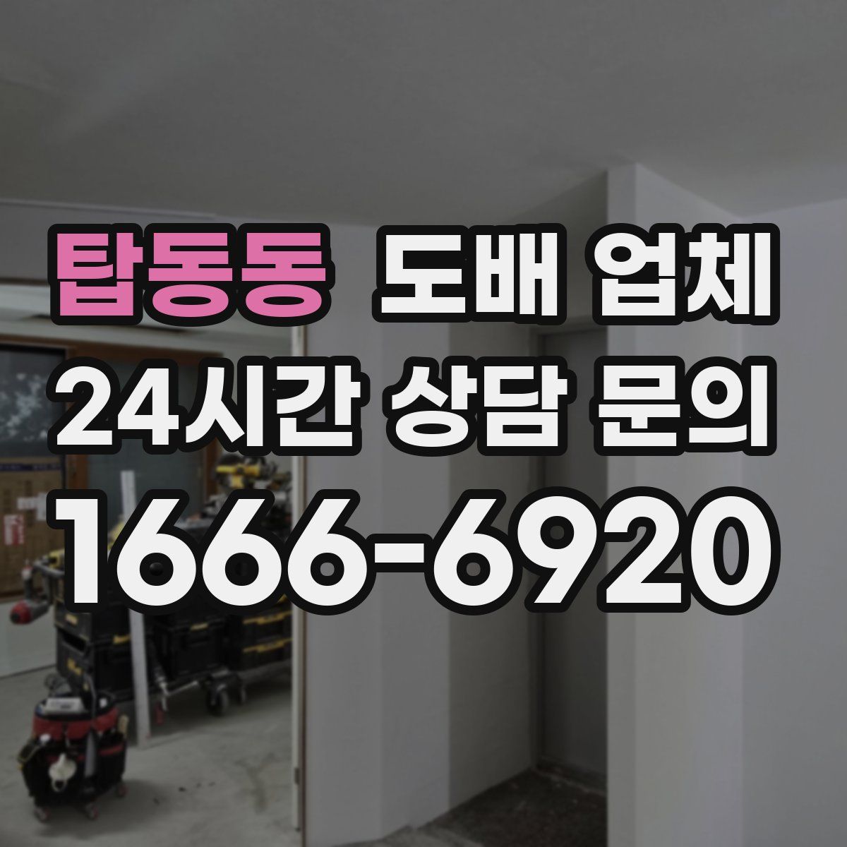 탑동동 도배 업체
