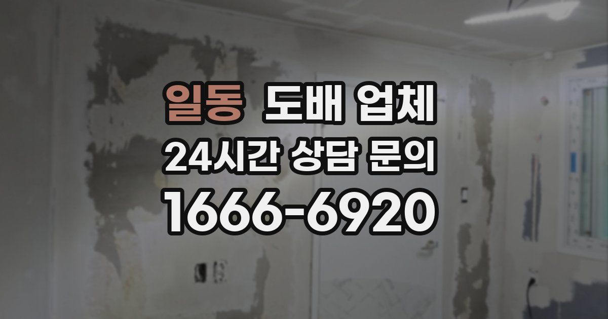 일동 도배 업체