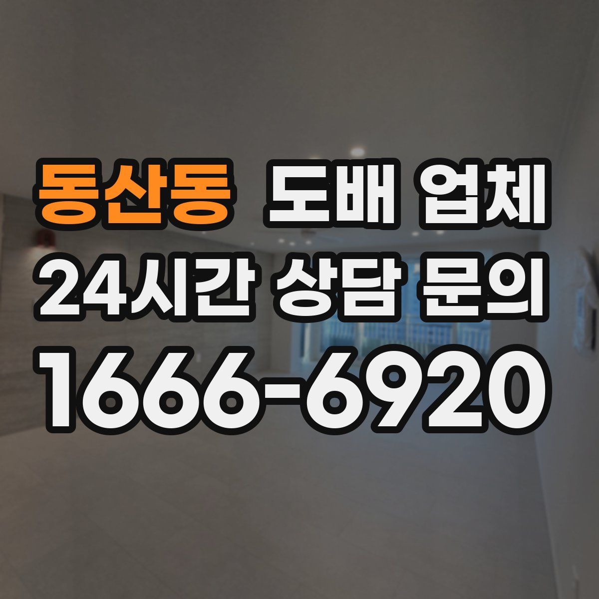 동산동 도배 업체