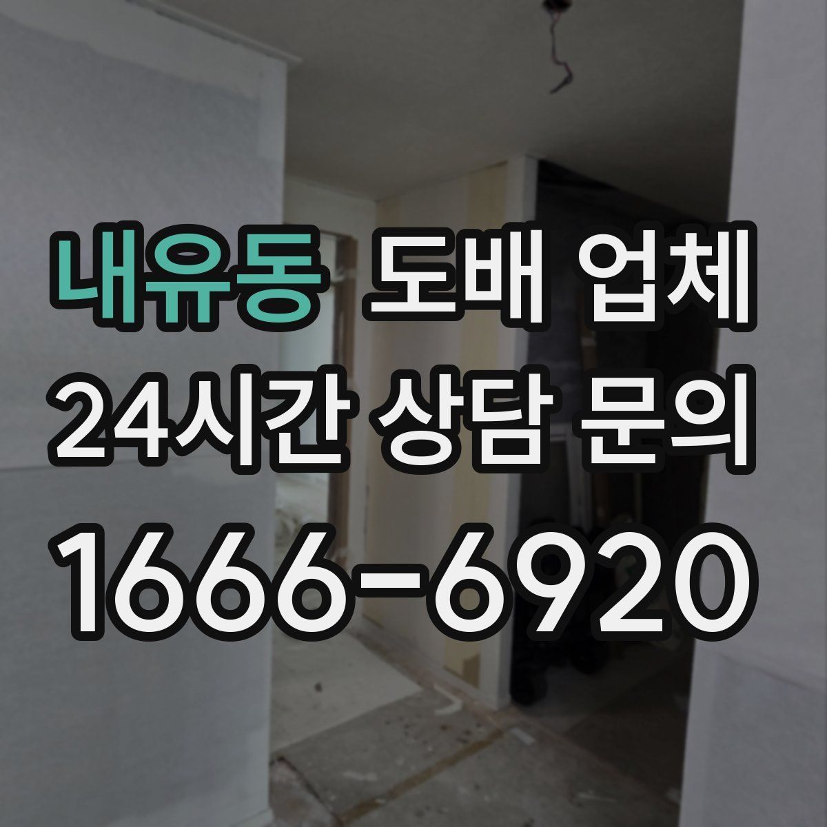 내유동 도배 업체