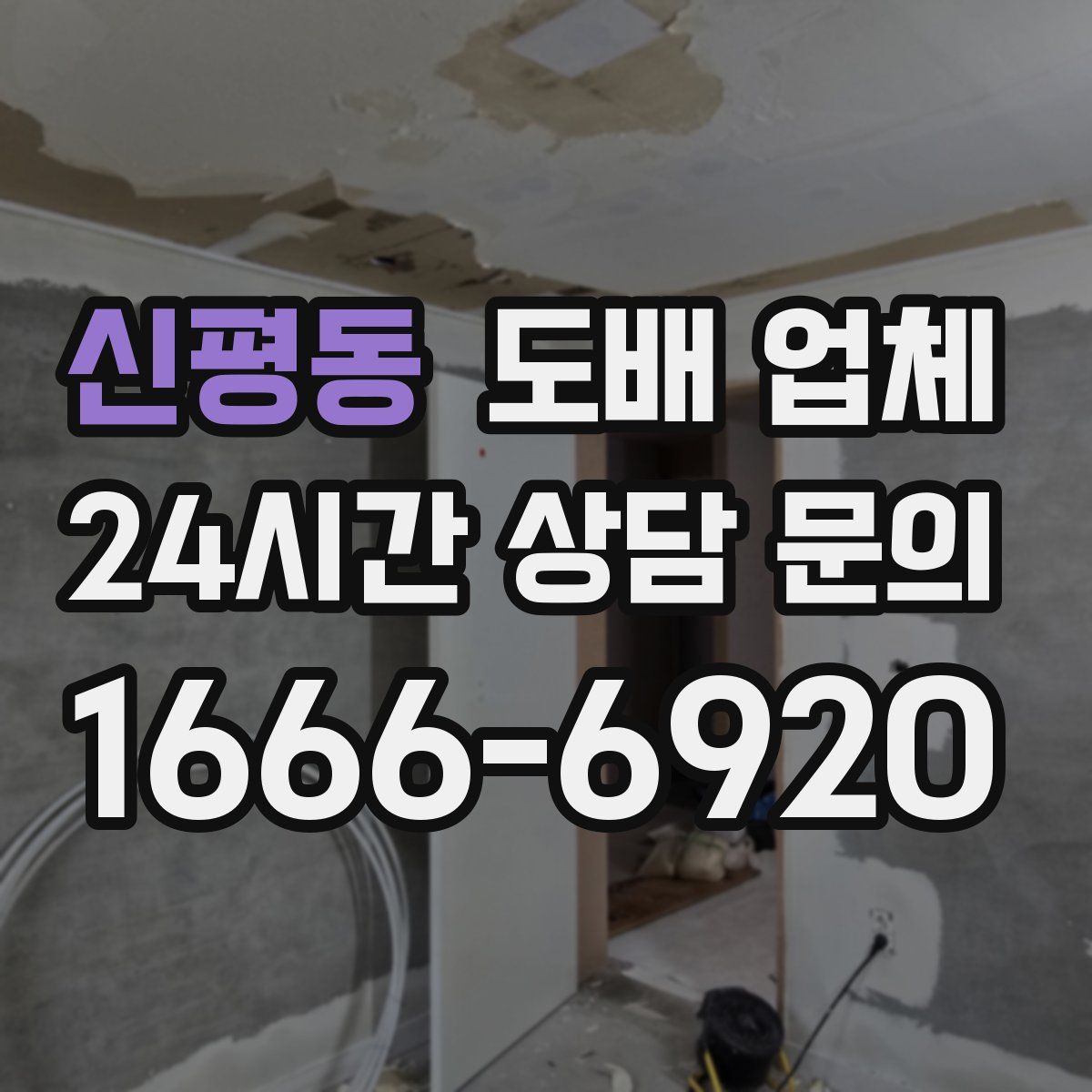 신평동 도배 업체