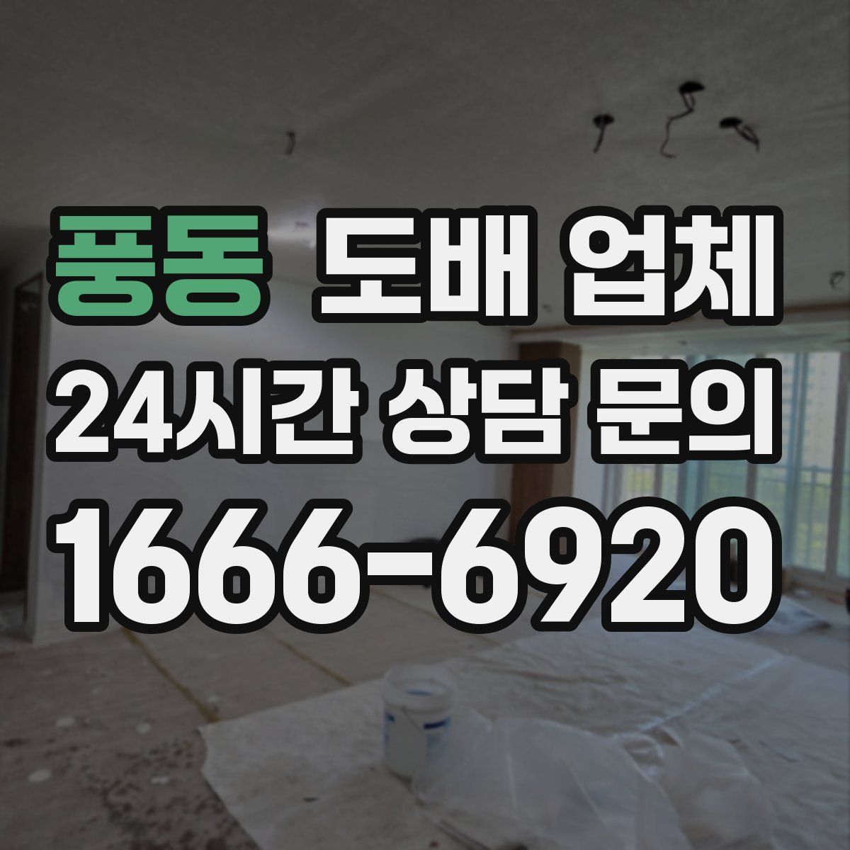 풍동 도배 업체
