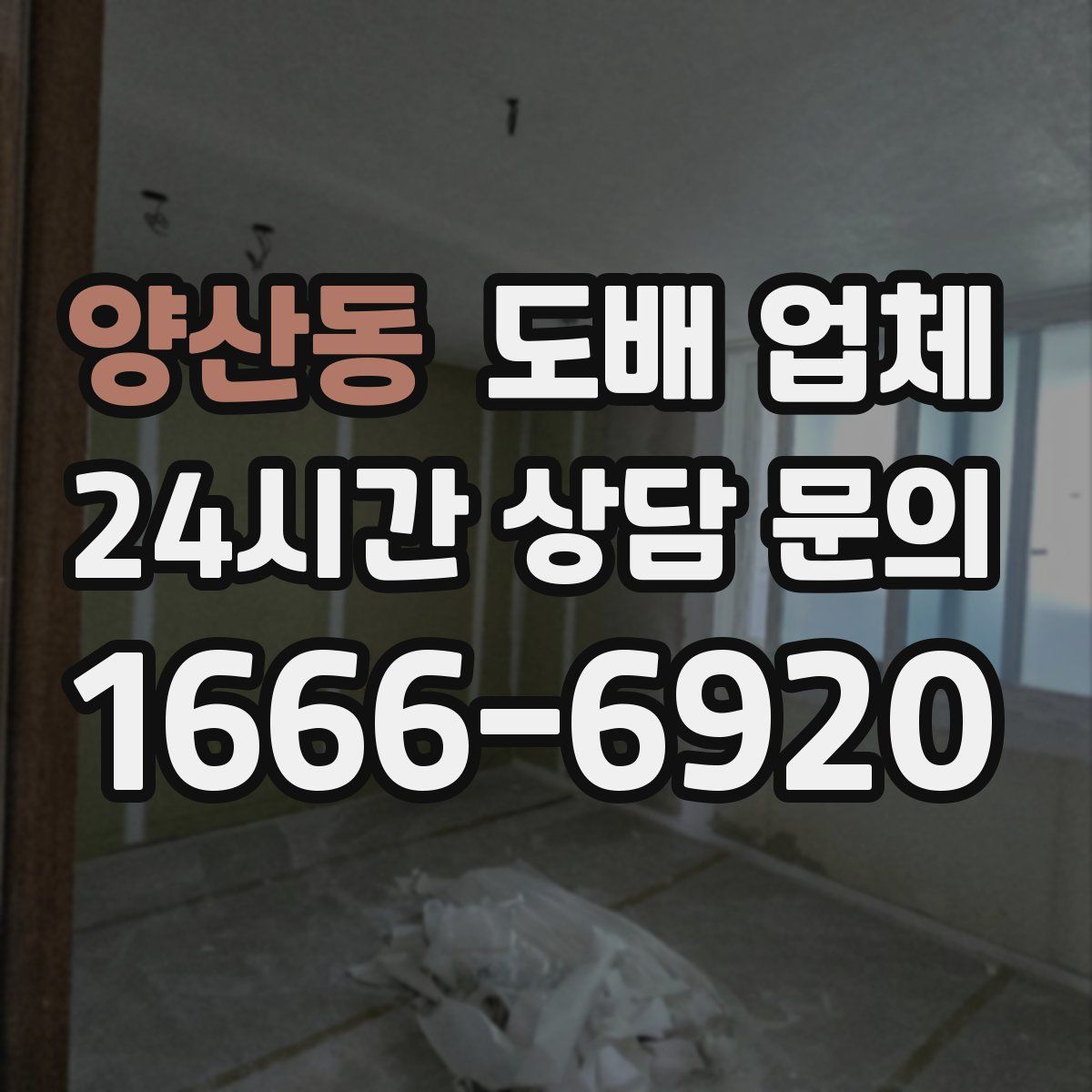 양산동 도배 업체