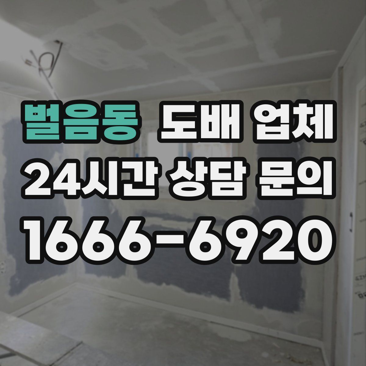 벌음동 도배 업체