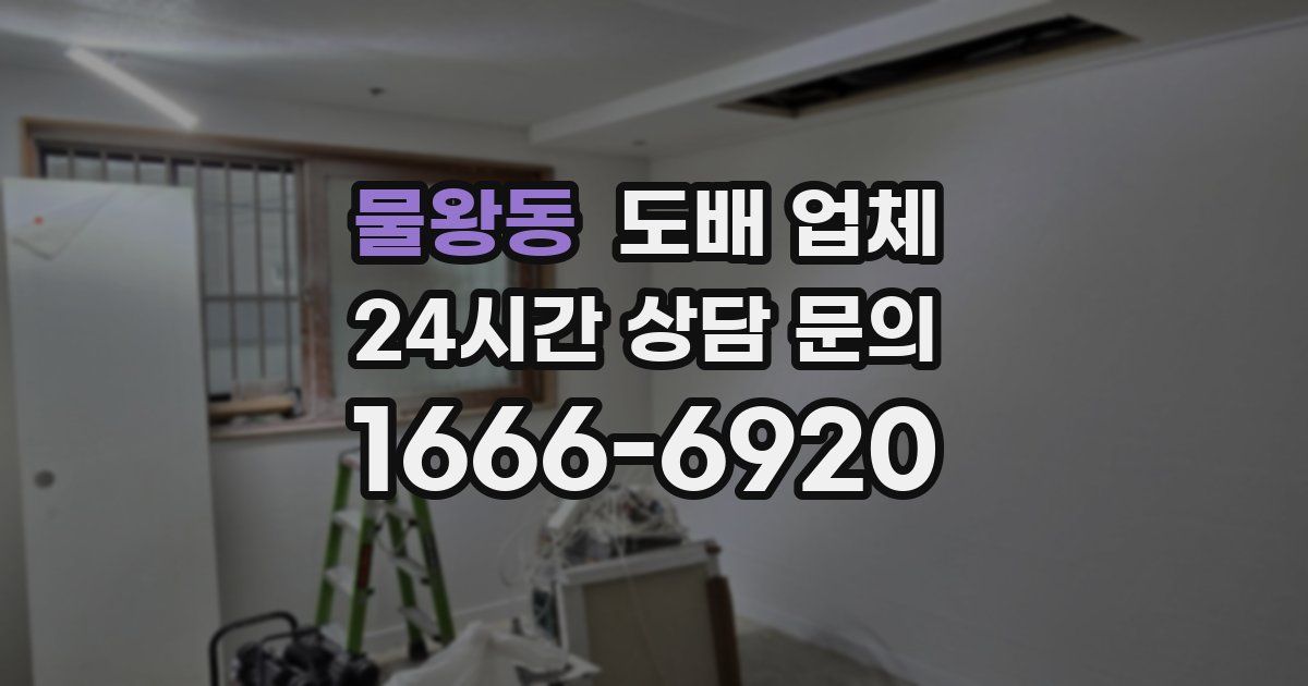 물왕동 도배 업체