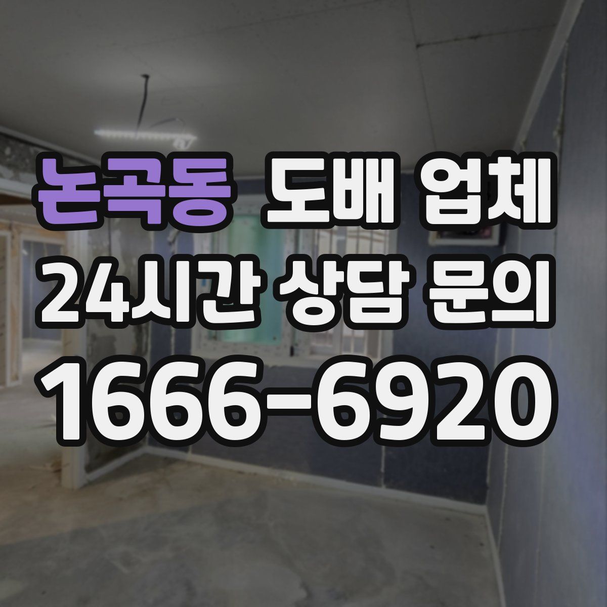 논곡동 도배 업체