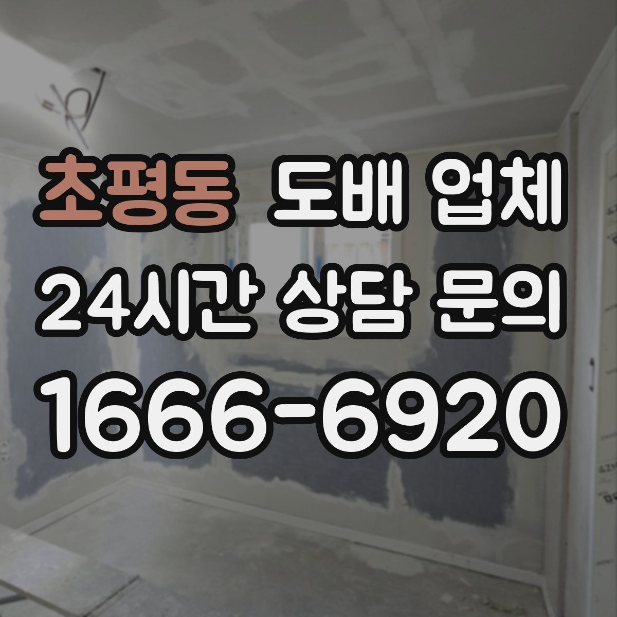 초평동 도배 업체