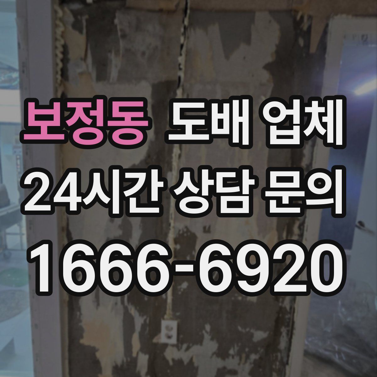 보정동 도배 업체