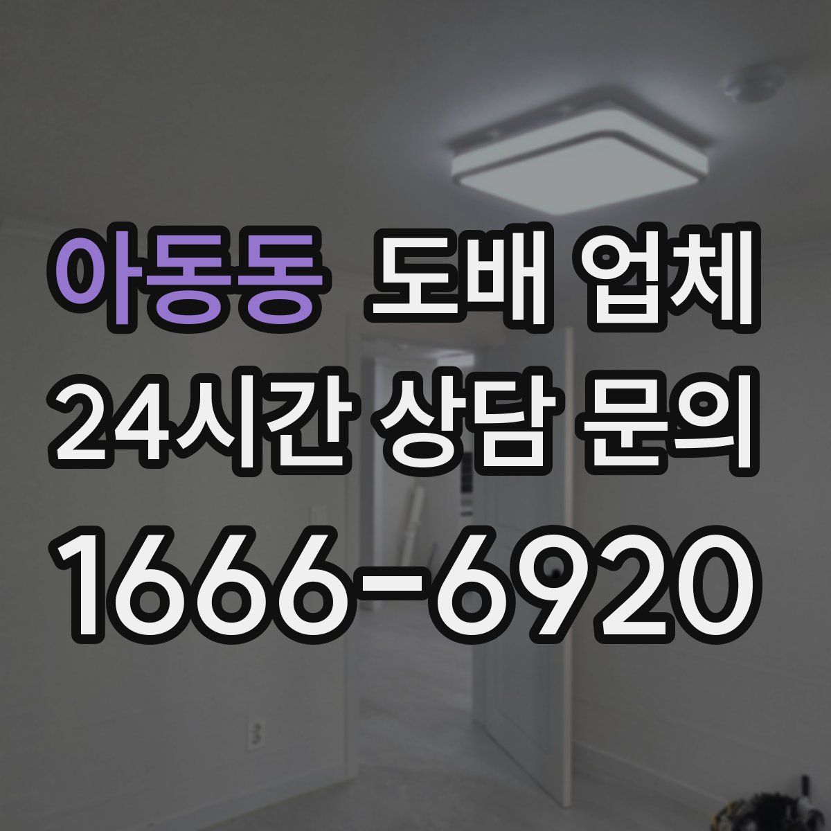 아동동 도배 업체