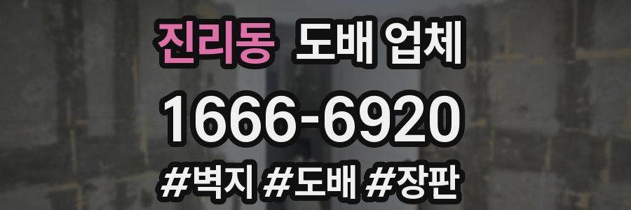 진리동 도배 업체