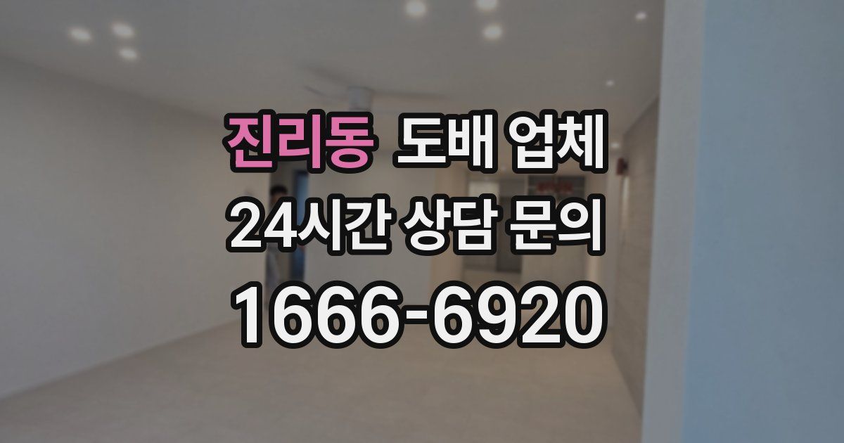진리동 도배 업체