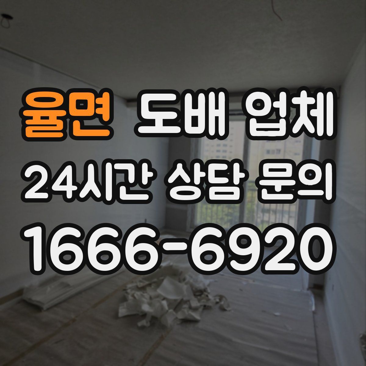 율면 도배 업체
