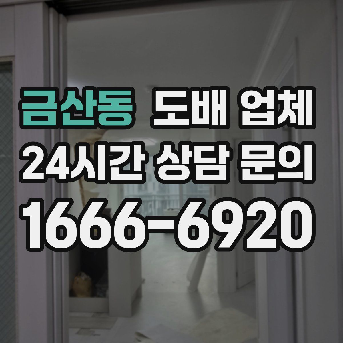 금산동 도배 업체