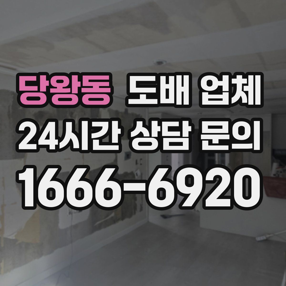 당왕동 도배 업체