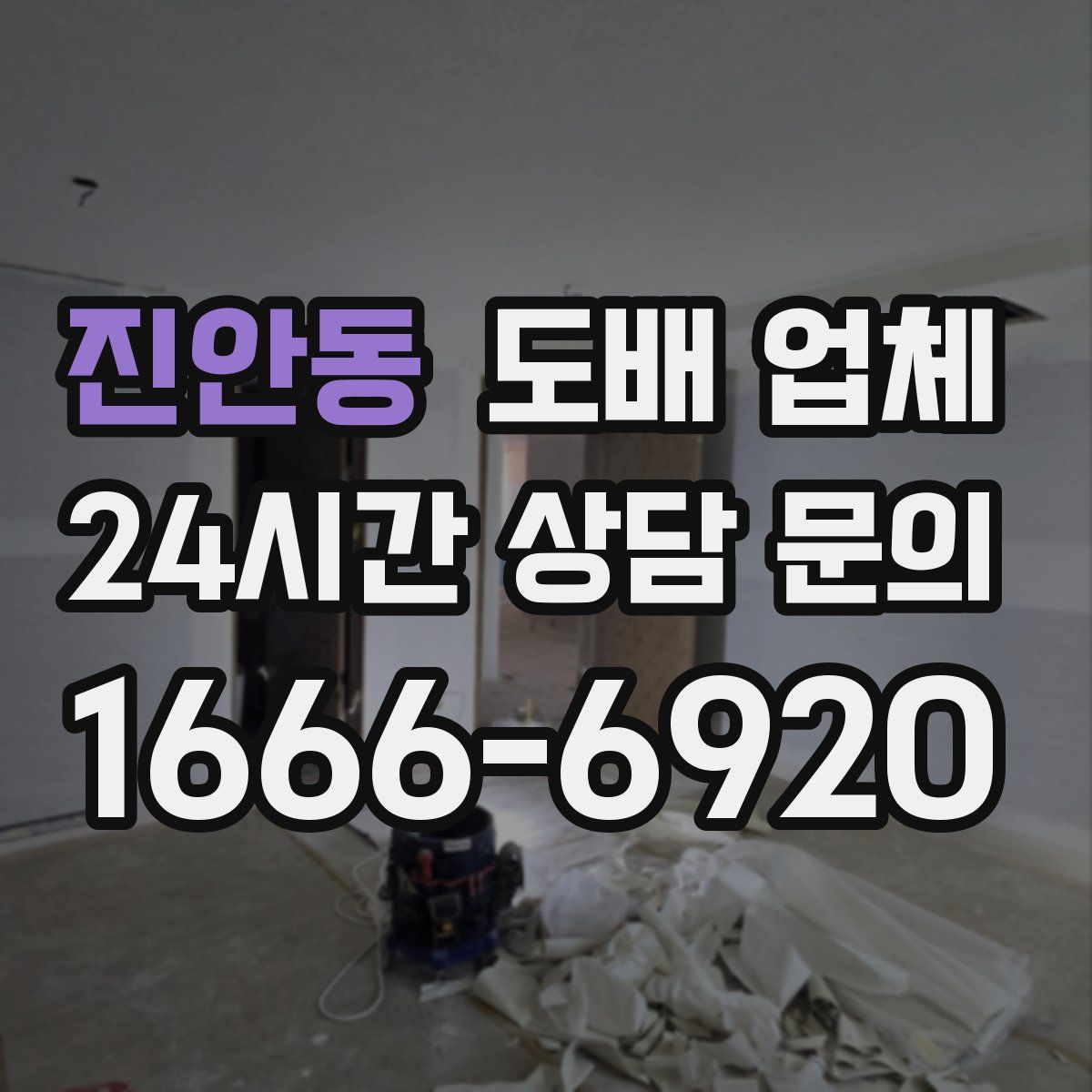 진안동 도배 업체
