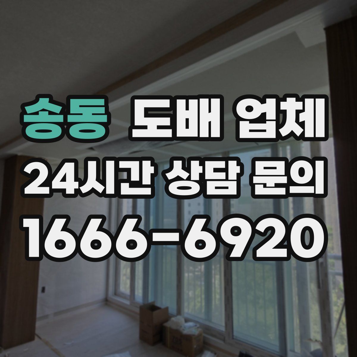 송동 도배 업체