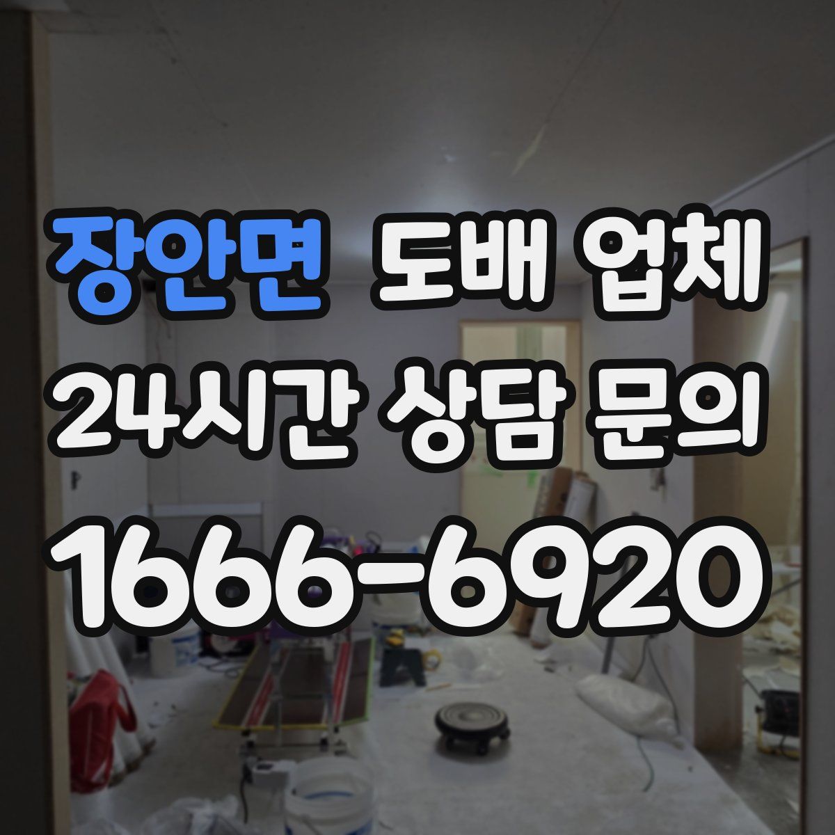 장안면 도배 업체