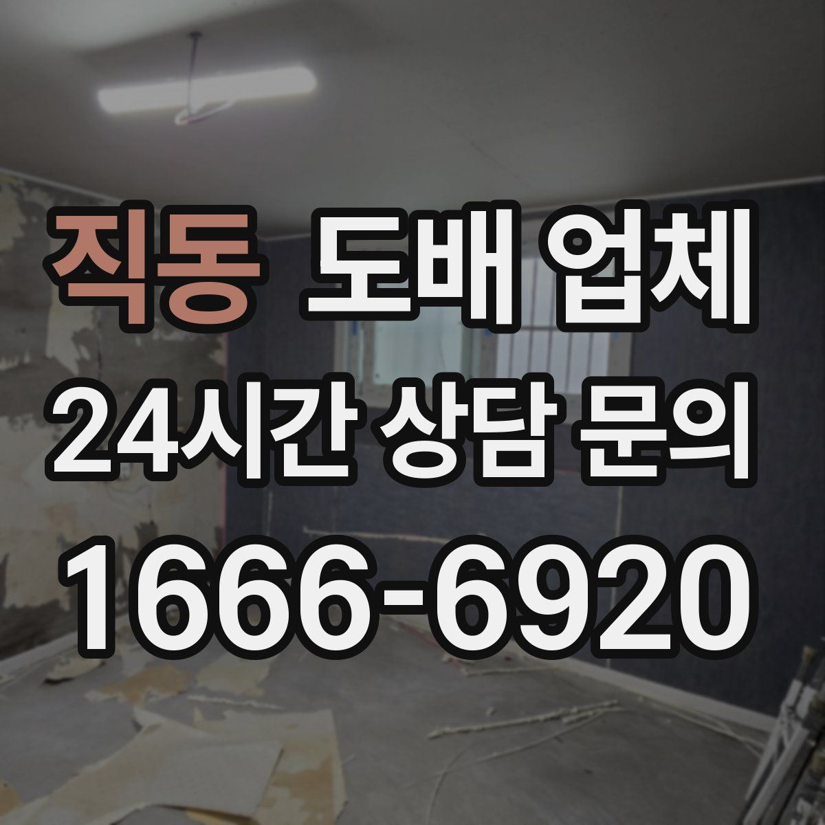 직동 도배 업체