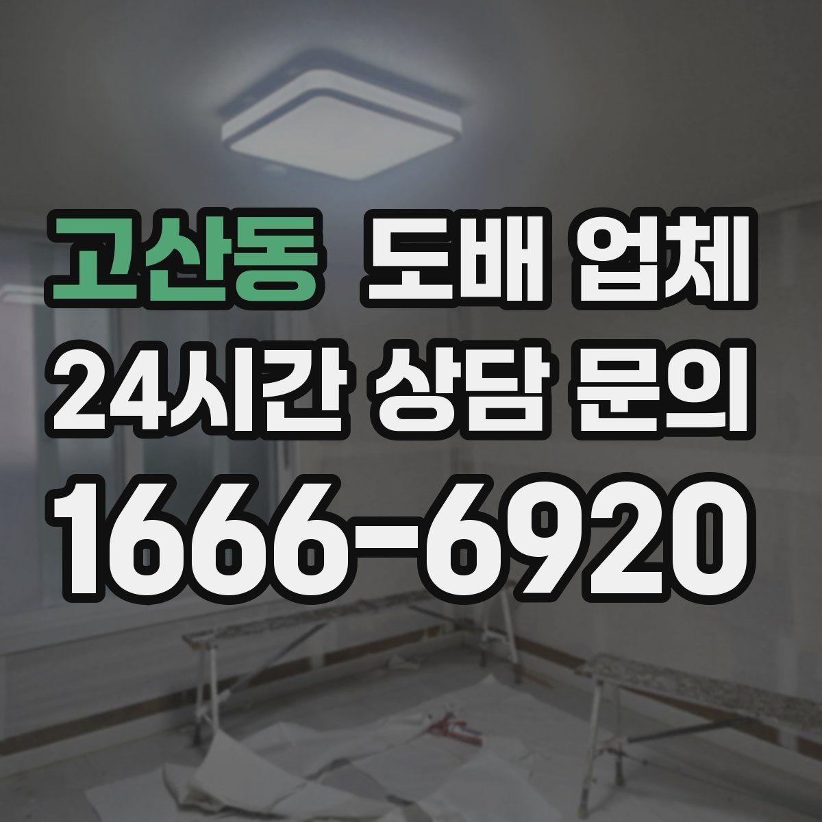 고산동 도배 업체