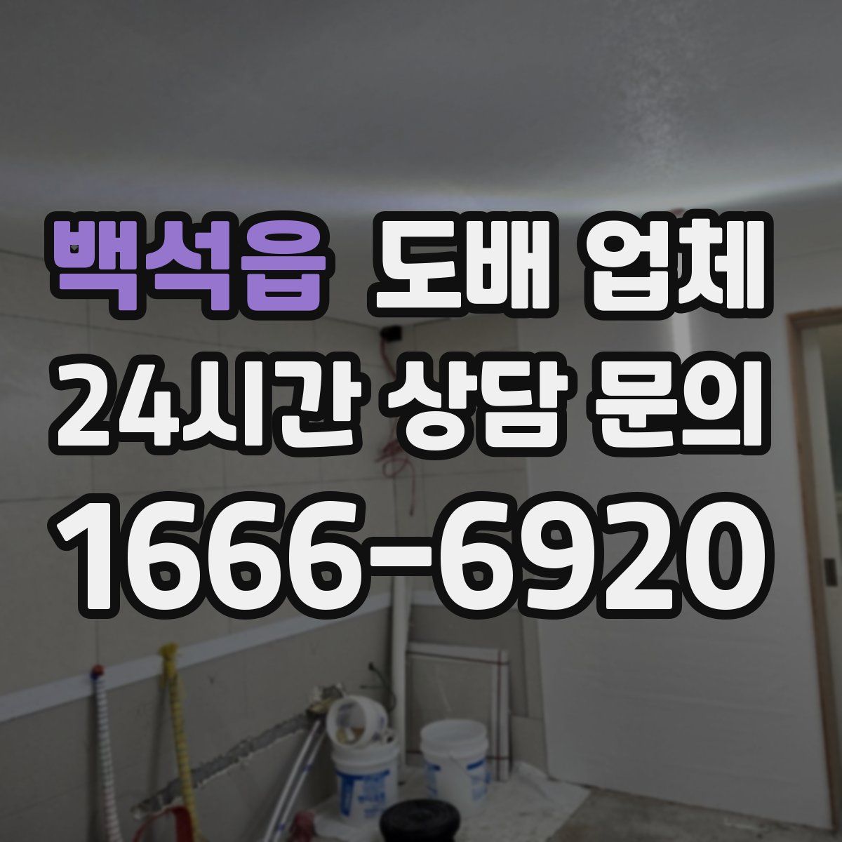 백석읍 도배 업체