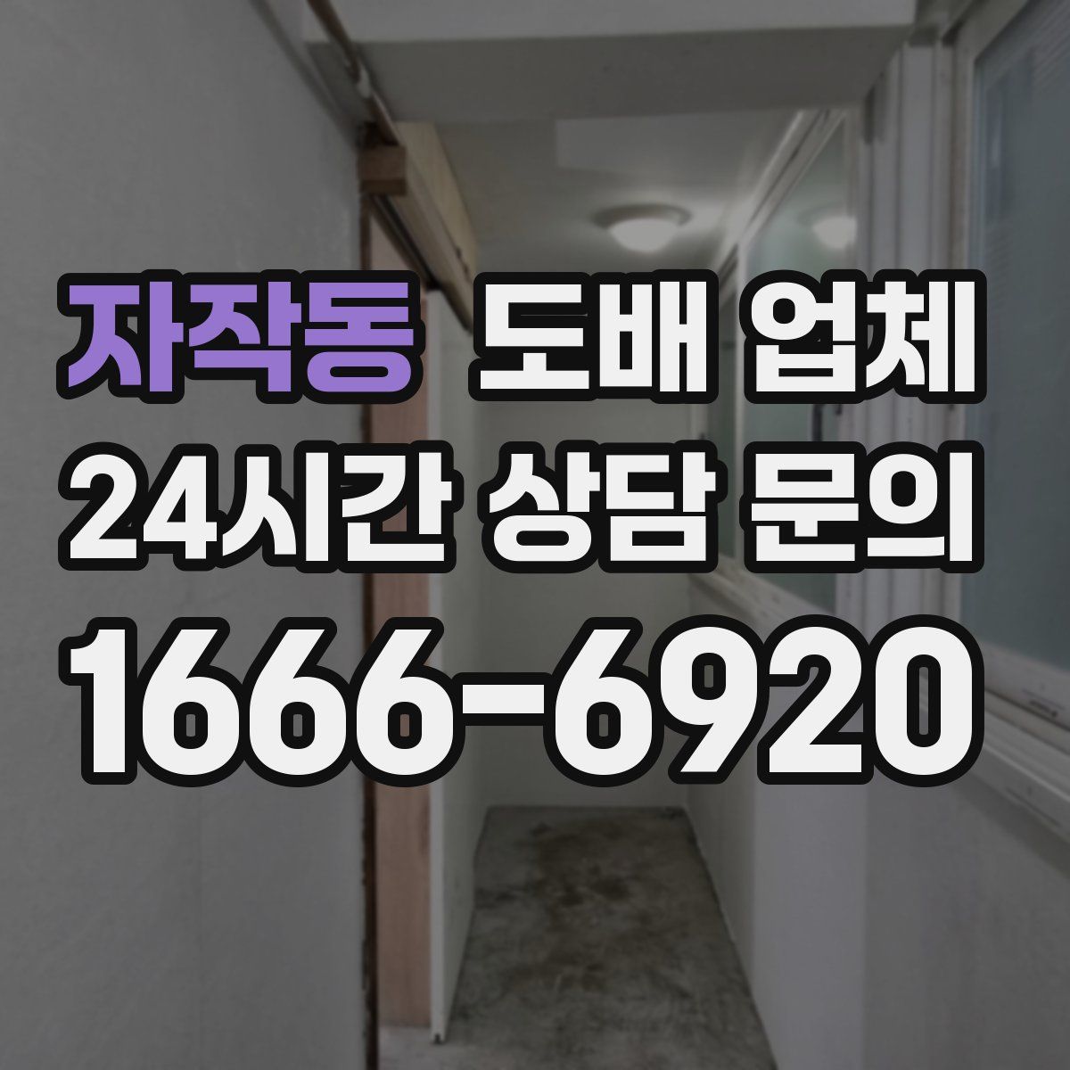 자작동 도배 업체