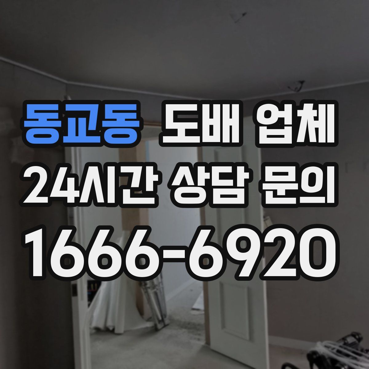 동교동 도배 업체