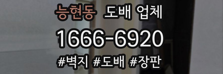 능현동 도배 업체